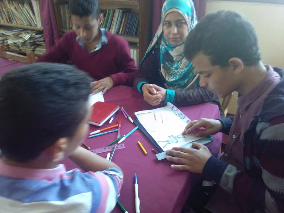 فعاليات القوافل الثقافية بثقافة الغنايم