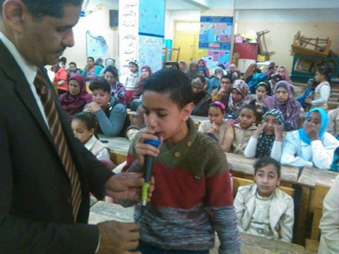 القافلة الثقافية لبيت ثقافة المراغة فى ضيافة مدرسة المراغة الابتدائية المشتركة