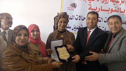 السفيرة أحلام مهدى الجنوب سودانية بالنوبارية