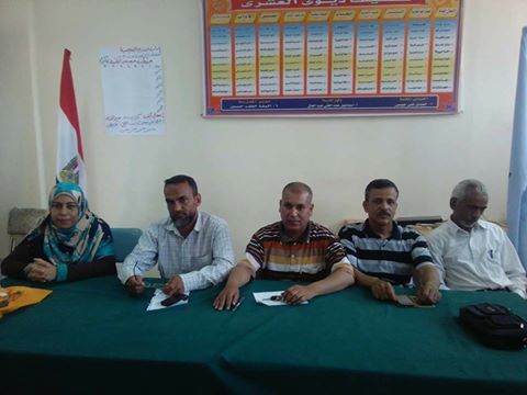 مدرسة دير الجنادله الثانويه المشتركه تستضيف قافلة الغنايم الثقافية