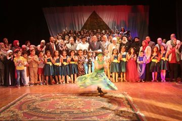 بالصور .. ” حامد ” يفتتح مهرجان السويس الأول لمسرح الطفل