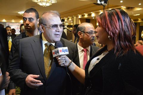 حسن راتب وحضور متميز بمؤتمر سنياء حاضر ومستقبل