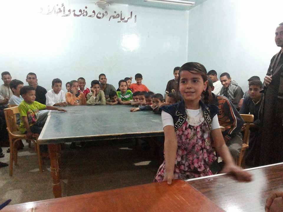 قطار قصر ثقافة المعابدة الثانى عشر يصل مركز شباب القرية 