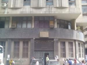 حريق مبنى التأمينات الاجتماعية بوسط القاهرة