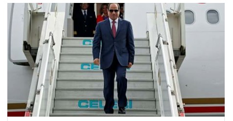 السيسي يصل الرياض للمشاركة في القمة الأمريكية - الإسلامية