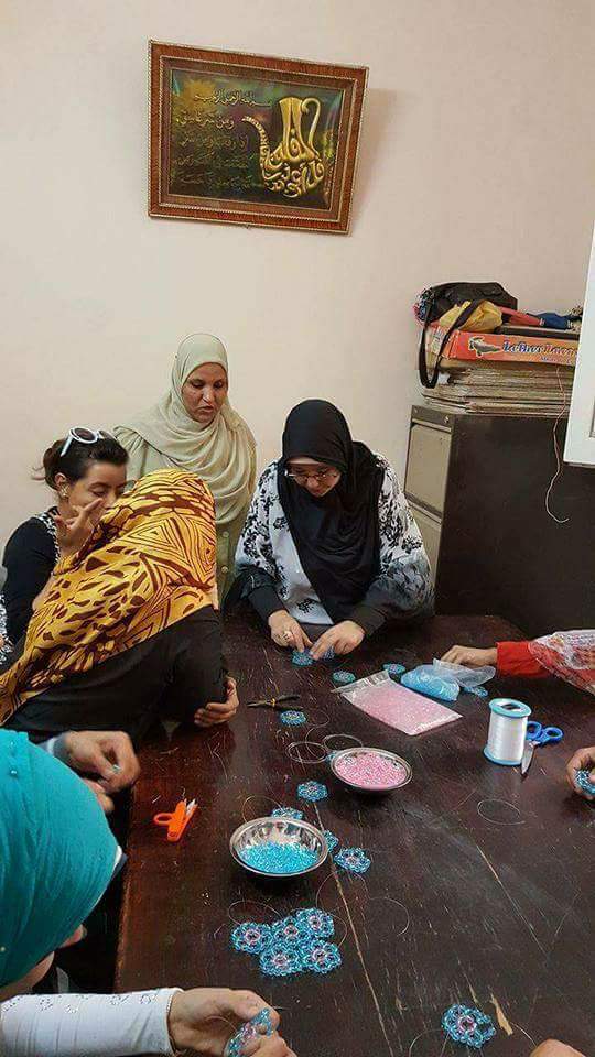 بالصور . ورش متنوعه و محاضرات تثقيفيه بالجمعيه الخيريه للصم وضعاف السمع بسوهاج 