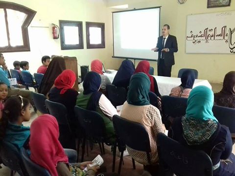 فاعليات اليوم الاول لورشة التنمية البشرية بثقافة ديروط