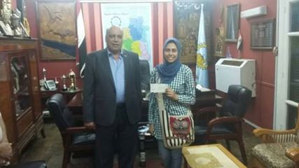 تعليم الغربية يساهم في تكريم ندى فخر الدين أول العالم في WIC 2017 بكوريا الجنوبية