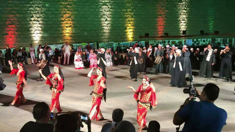 فرقة سوهاج للفنون الشعبية تتألق فى افتتاح ليالى رمضان الثقافية