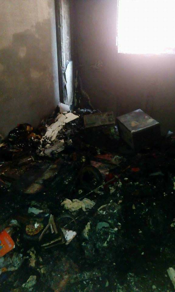 بالصور ...استغاثة عاجلة لمحافظ دمياط من المتضريين بحريق مصنع التنر بدمياط