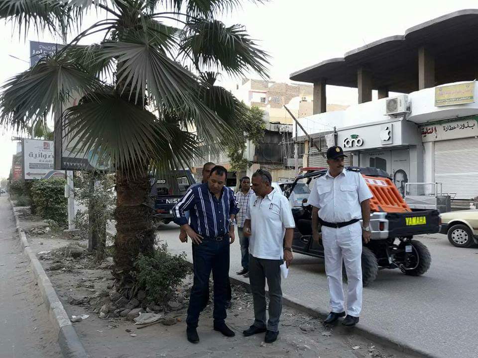 جولة تفقدية لمحافظ الأقصر لمتابعة مشروعات المحافظة