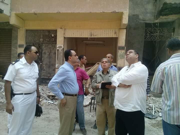 لجنة لدراسة سلامة العقارات المجاورة لعقار الازاريطة