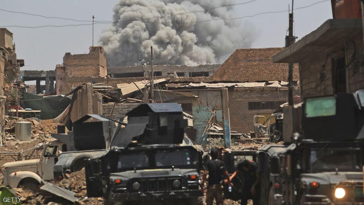القوات المسلحة العراقية انتزاع السيطرة على حي الفاروق