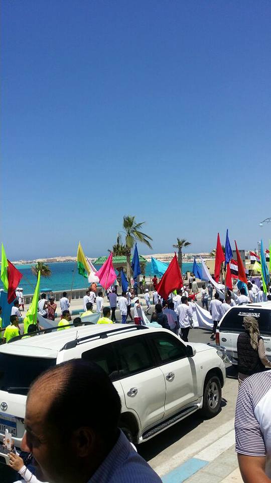 احتفالية ذكري 30 يونيه بحضور محافظ مطروح وشيوخ القبائل 