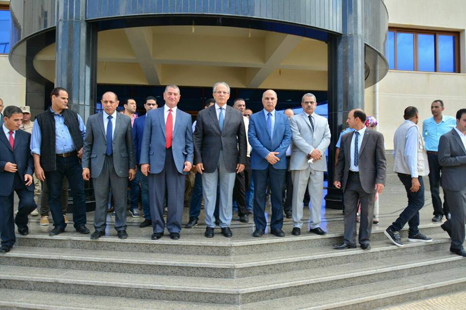 تصريحات هامة لوزير التنمية المحلية أثناء تفقد كلية الصيدلة وطب الاسنان والثروة السمكية فى زيارة كفر الشيخ