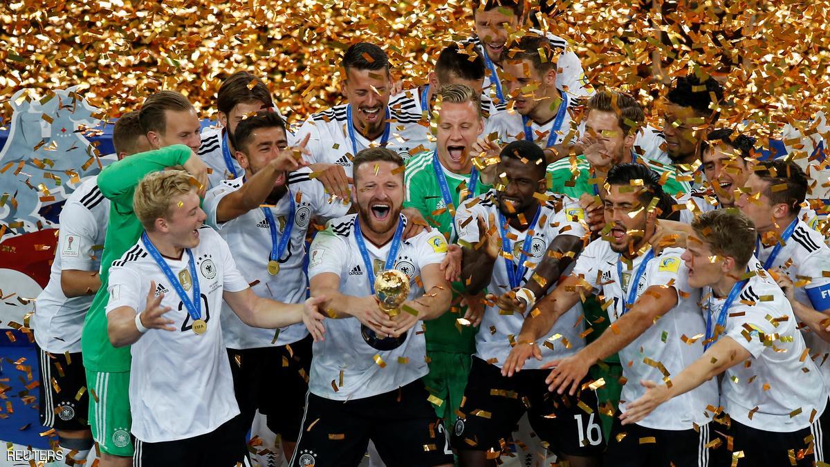 توجت ألمانيا بكأس القارات بفوزها على تشيلي