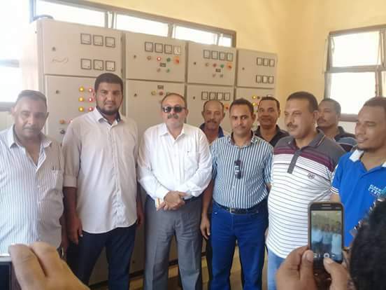أول الغيث قطرة في اسنا بـ”الأقصر”.. افتتاح محطة أربعة بالصرف الصحي