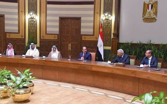 السيسي يستقبل وزراء الاعلام العرب