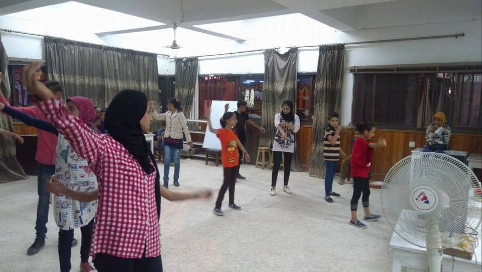 بالصور بروفات فرقة الفنون الشعبية بقصر احمد بهاء الدين للطفل