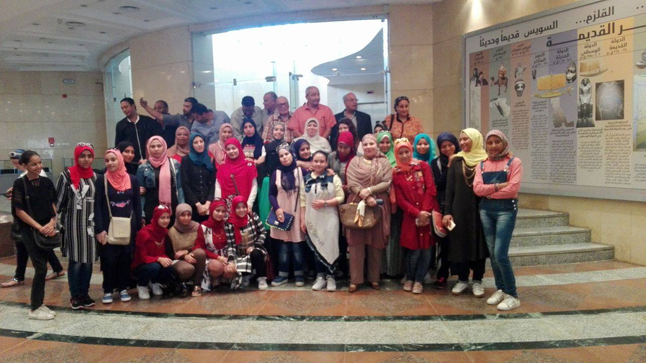 ” تاريخ الفن في مصر القديمة ” بإعلام السويس