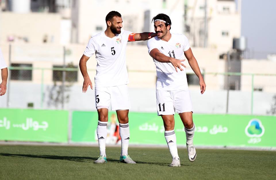 منتخب فلسطين يتطلع للتعويض في امام منتخب الاردن