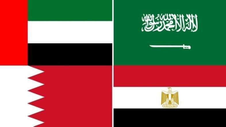 الرباعى العربى يعلن 9 كيانات و 9 افراد ضمن قائمة الارهاب المدعومة من قطر