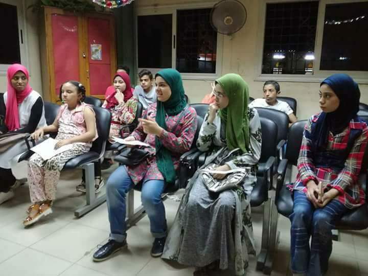 لقاء متنوع نادي الأدب بقصر الطفل بسوهاج