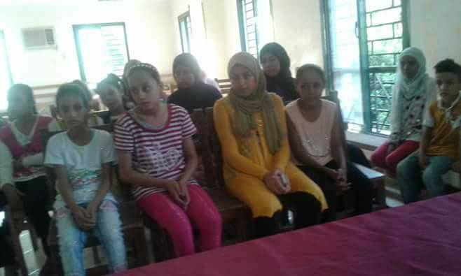 بالصور .براعم تبدع بمركز شباب الشيخ زين الدين بقصر طهطا ثقافة سوهاج