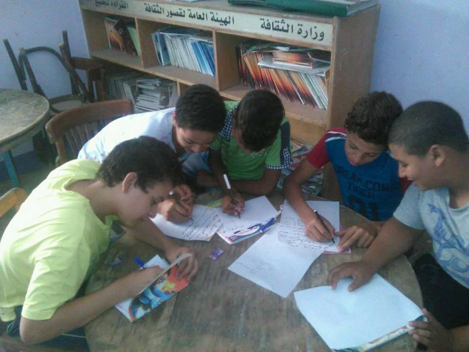 ترسيخ قواعد اللغة العربية فى بيت المراغة ثقافة سوهاج