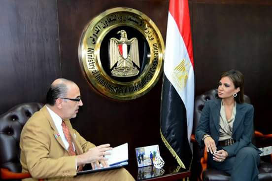 سحر نصر تتفق مع سفير المكسيك على تأسيس مجلس استثمار مصرى مكسيكي