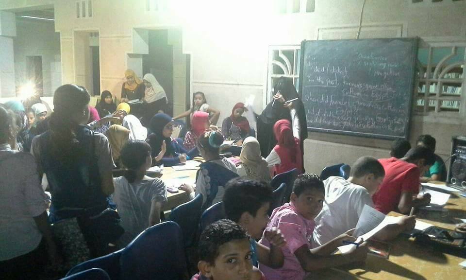 ورشة تعلم قواعد اللغة الإنجليزية و المحادثة بقصر ثقافة ديروط بأسيوط