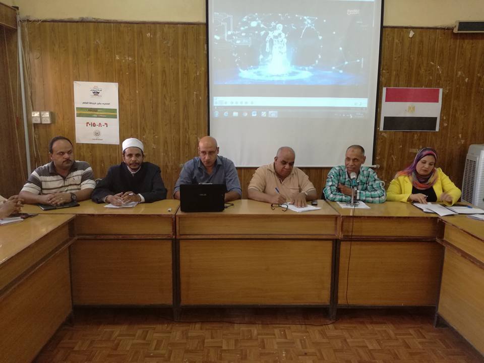 ”الإرهاب الالكتروني وانعكاسه على أمن الوطن” بإعلام الخارجة بالوادي الجديد