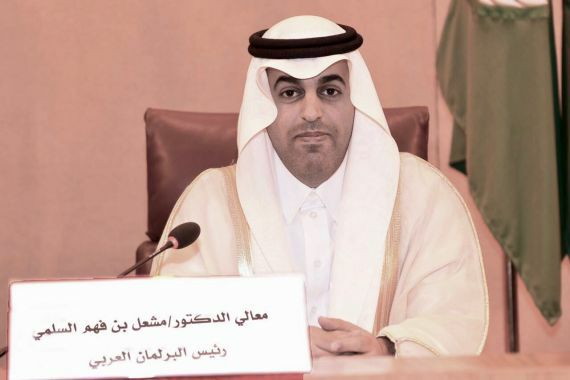 رئيس البرلمان العربي يثمن جهود المملكة العربية السعودية لمكافحة وباء الكوليرا في الجمهورية اليمنية