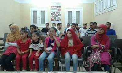 بالصور براعم مركز شباب الحما الرياضى تتألق بالقافلة الثقافية لطما سوهاج