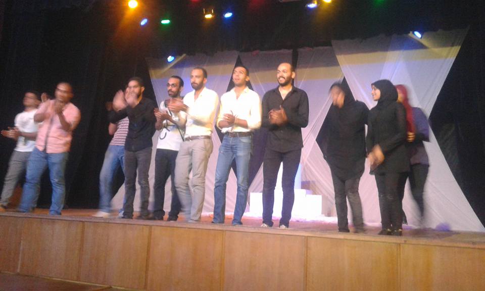 عرض نوادى المسرح لفرقة قصر ثقافة دمياط الجديدة