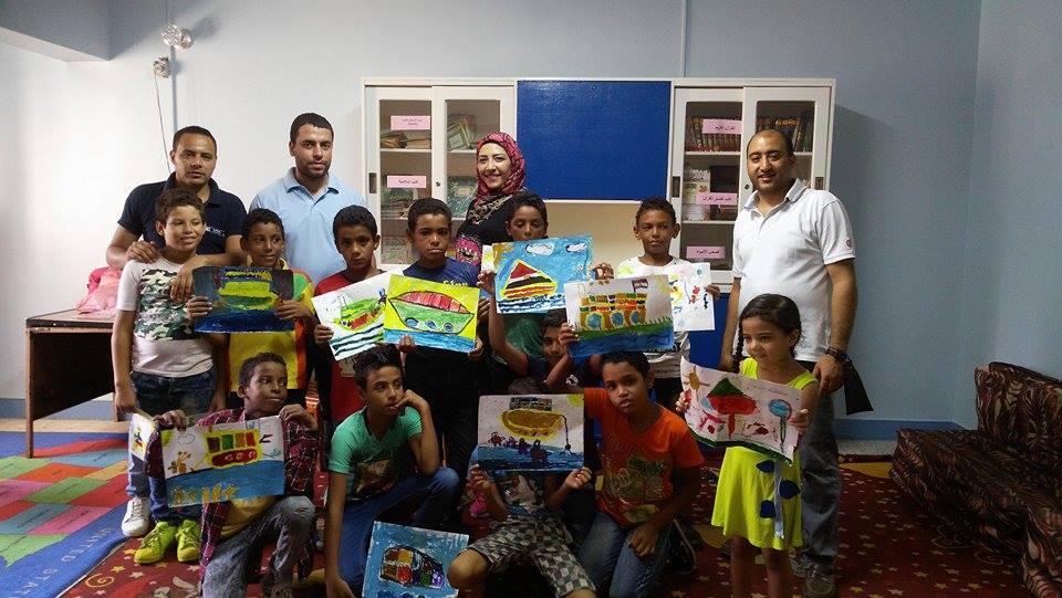 ورشة خارجية لدار الهنا لرعاية الأطفال بقصر ثقافة جاردن سيتي