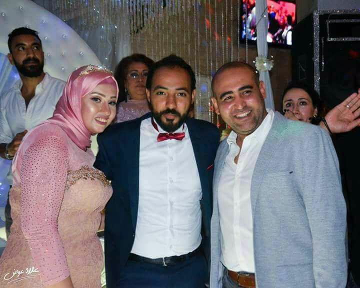 بالصور...المخرج إبراهيم فخر بحفل خطوبة الفنان شريف رواش والأعلامية أسماء فتحى