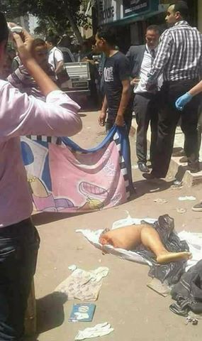 العثور علي جثة مقطعة في كيس بلاستيك بالوراق