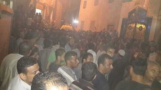 اللواء ممدوح هجرس يتقدم عزاء شهيد اشناواى الغربية ياسر الشرقاوي شيع الآلاف من أهالى محافظة الغربية شهداء حادث منطقة بئر العبد حي