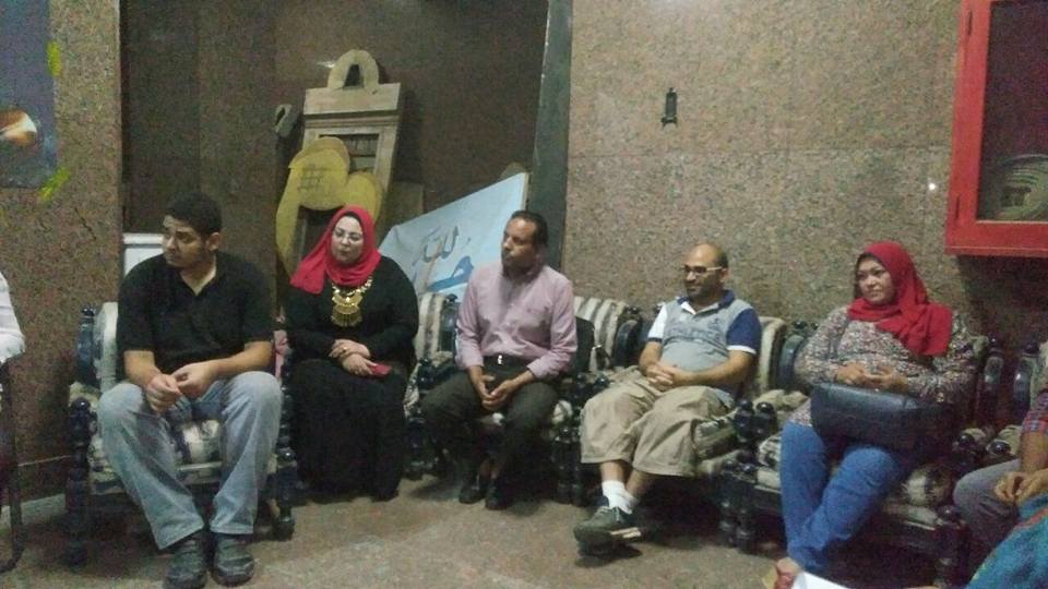 بالصور:انطلاق أولى فعاليات ملتقى افلام الشباب رؤية للسينما المستقلة بثقافة المنيا