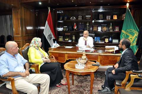 محافظ القليوبية: يبحث مع  السفيرة عبير العراقى انشاء مركز استكشافى تعليمي جديد بمدن بنها وطوخ وقليوب