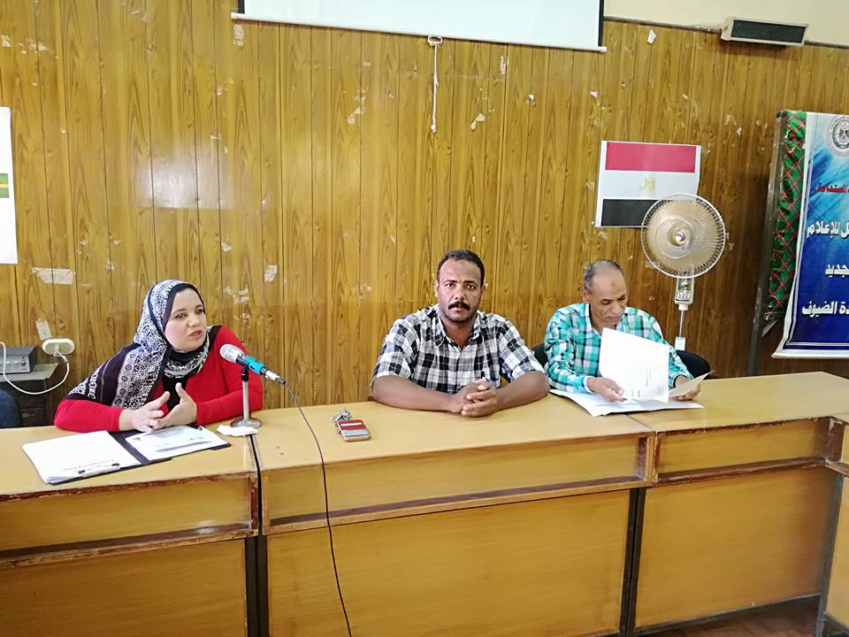 ختام فعاليات ورشة العمل الادارة الفعالة وادارة الازمات بإعلام الخارجة بالوادي الجديد