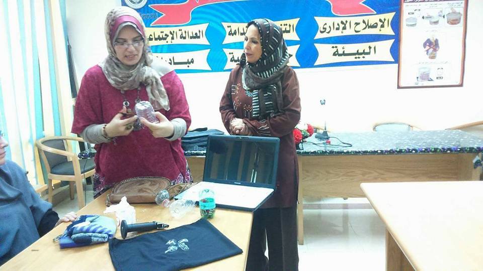 ندوة إعادة تدوير المخلفات بإعلام السويس