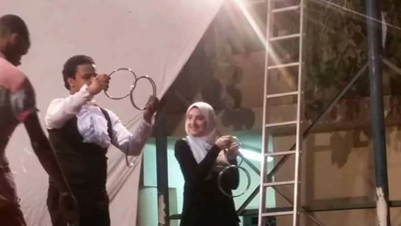 العرض المسرحى عروس النيل بقصر ثقافة الطفل بالمنصورة