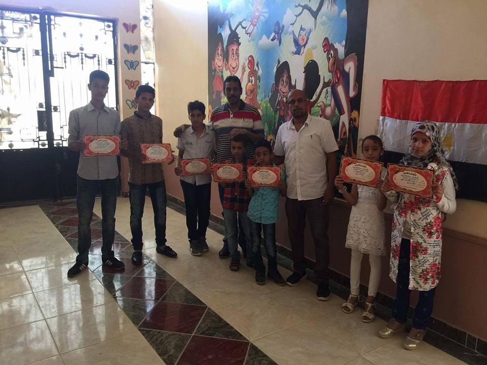 القافلة الثقافية لجرجا بجمعية تنمية القدرات بكوم إشكيلو بسوهاج