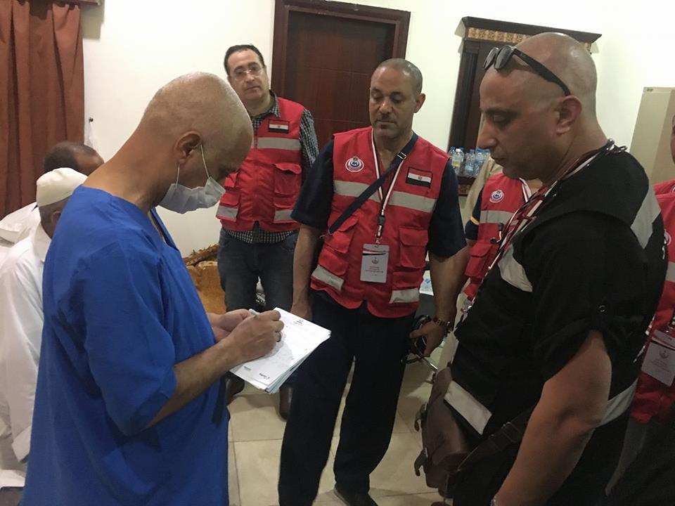 الأنصاري يتفقد عيادات ابراهيم الخليل والعزيزية بمكة