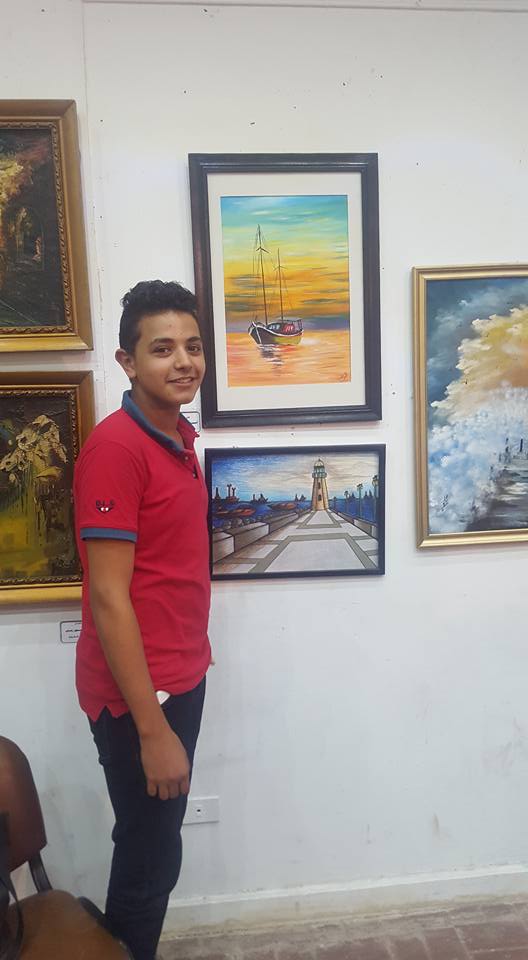 حملة من أجلك يا مصر تمنح أحمد عماد لقب سفير الخير