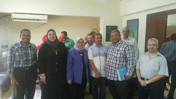 أبو النجا ومتابعه ميدانية مفاجئه على إدارات ثقافة المنيا