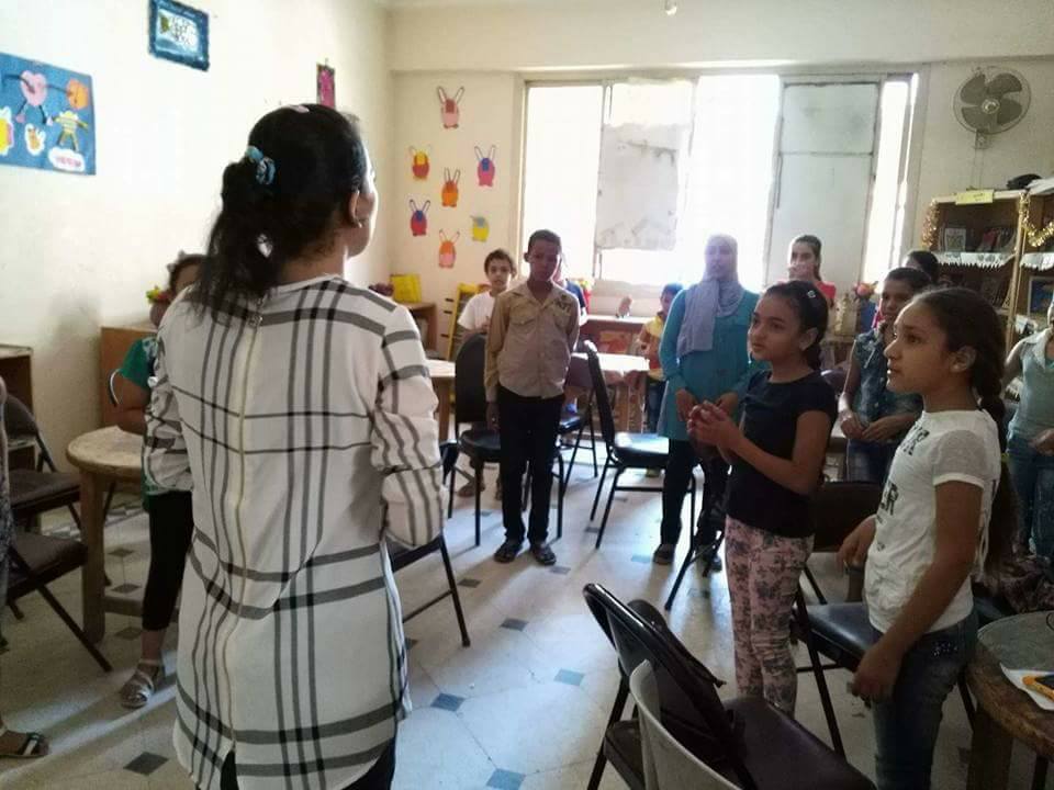 بالصور: استعدادات النادى الاستكشافى للعلوم لحفل ختام الانشطه الصيفيه بابوقرقاص 