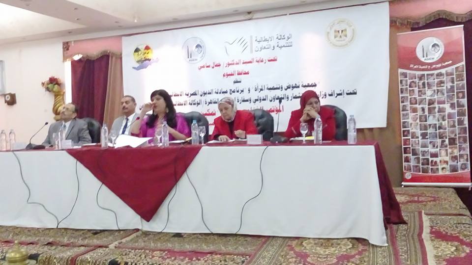 برنامج مبادلة الديون المصرية الآيطاليه بالفيوم 